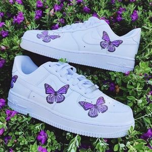 purple rain air force ones